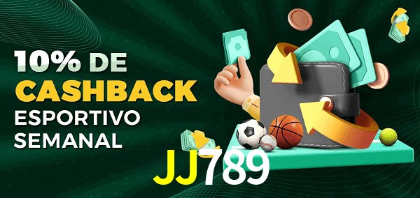 10% de bônus de cashback na JJ789